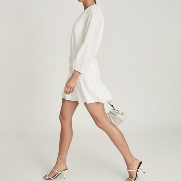 NWT REISS | Cia Long Sleeved Smock Dress - Picture 2 of 7